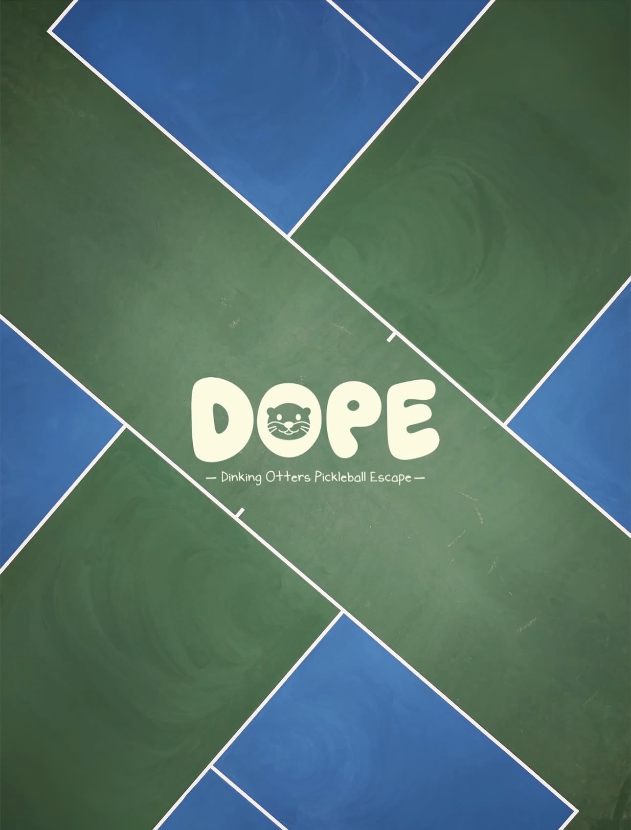 新北新莊｜DOPE 水獺綠洲匹克球俱樂部 匹克球場主視覺
