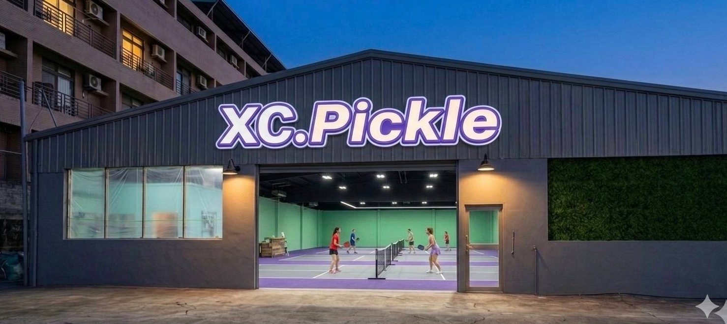 XC.Pickleball – 沙鹿室內匹克球俱樂部 球場照片